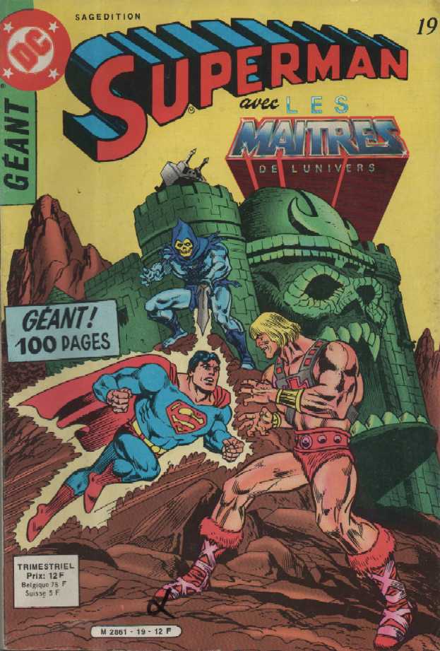 Scan de la Couverture Superman Gant 2 n 19